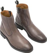 John Varvatos Freeman Zip Leather Boot