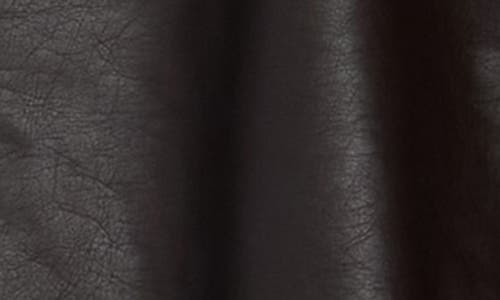 Max Studio Faux Leather Biker Jacket In Brown