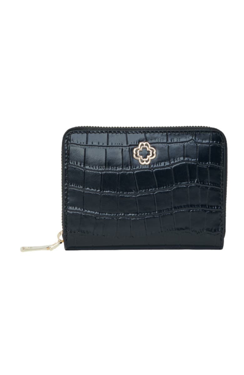 maje Leather wallet, Main, color, 