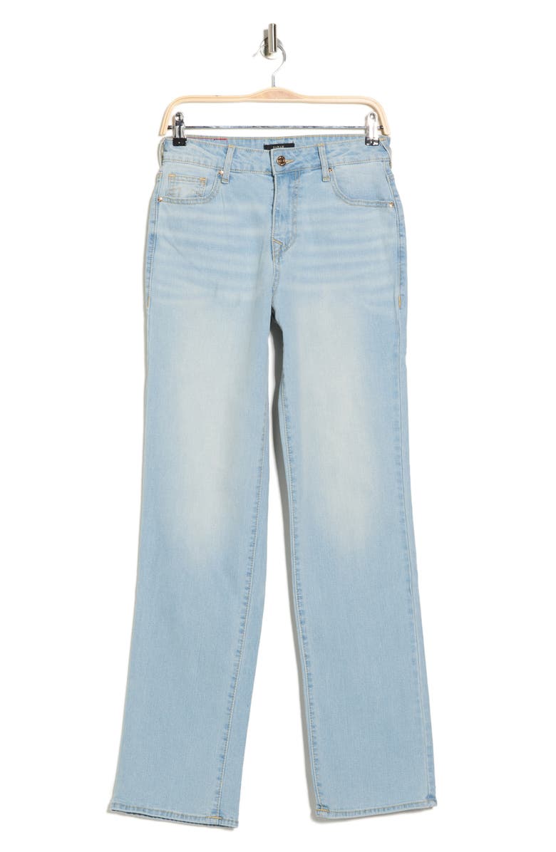 True Religion Sarah High Waist Straight Jeans, Alternate, color, Light Endless Wash