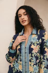 RAISHMA Amani Navy Shirt