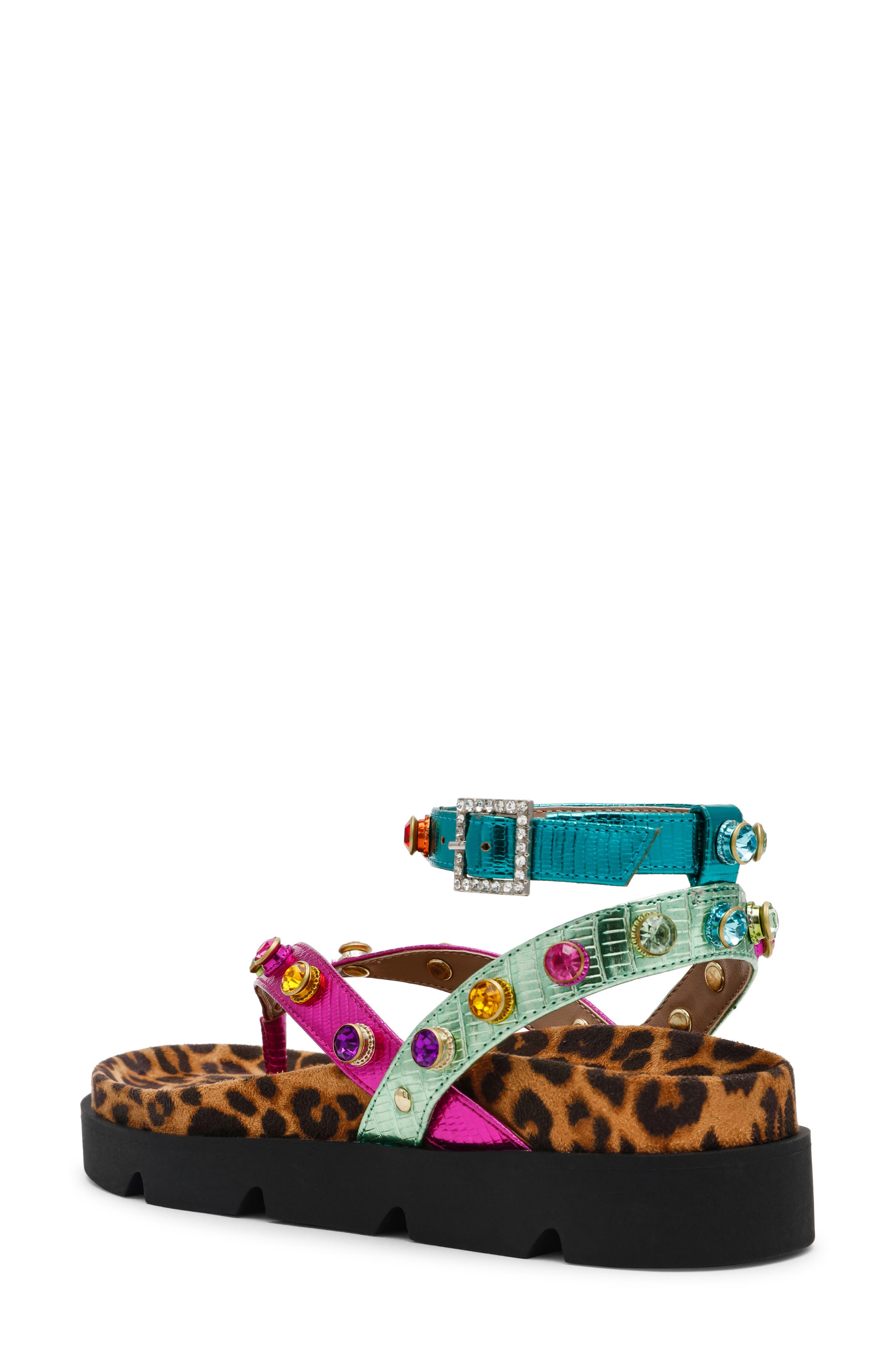 Betsey Johnson Conley Ankle Strap Sandal, Alternate, color, 