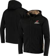 DUNBROOKE Men's Dunbrooke Black/Realtree Camo Arizona Cardinals Decoy Tech Fleece Full-Zip Hoodie