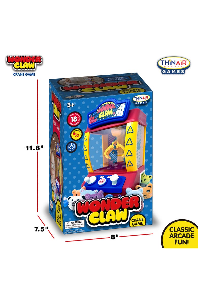 Wonder Claw Crane Machine Arcade Style Game, Alternate, color, Multicolored