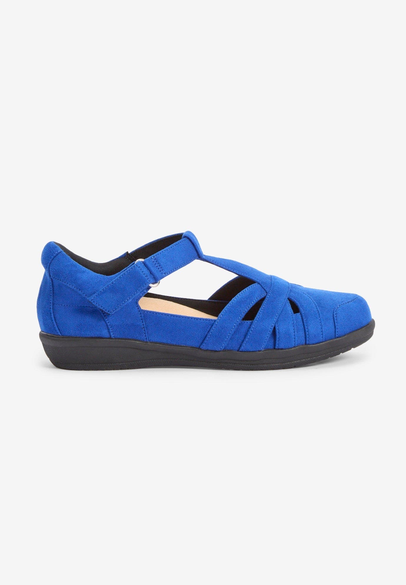 The Landyn Orthotic Flat, Alternate, color, DARK SAPPHIRE