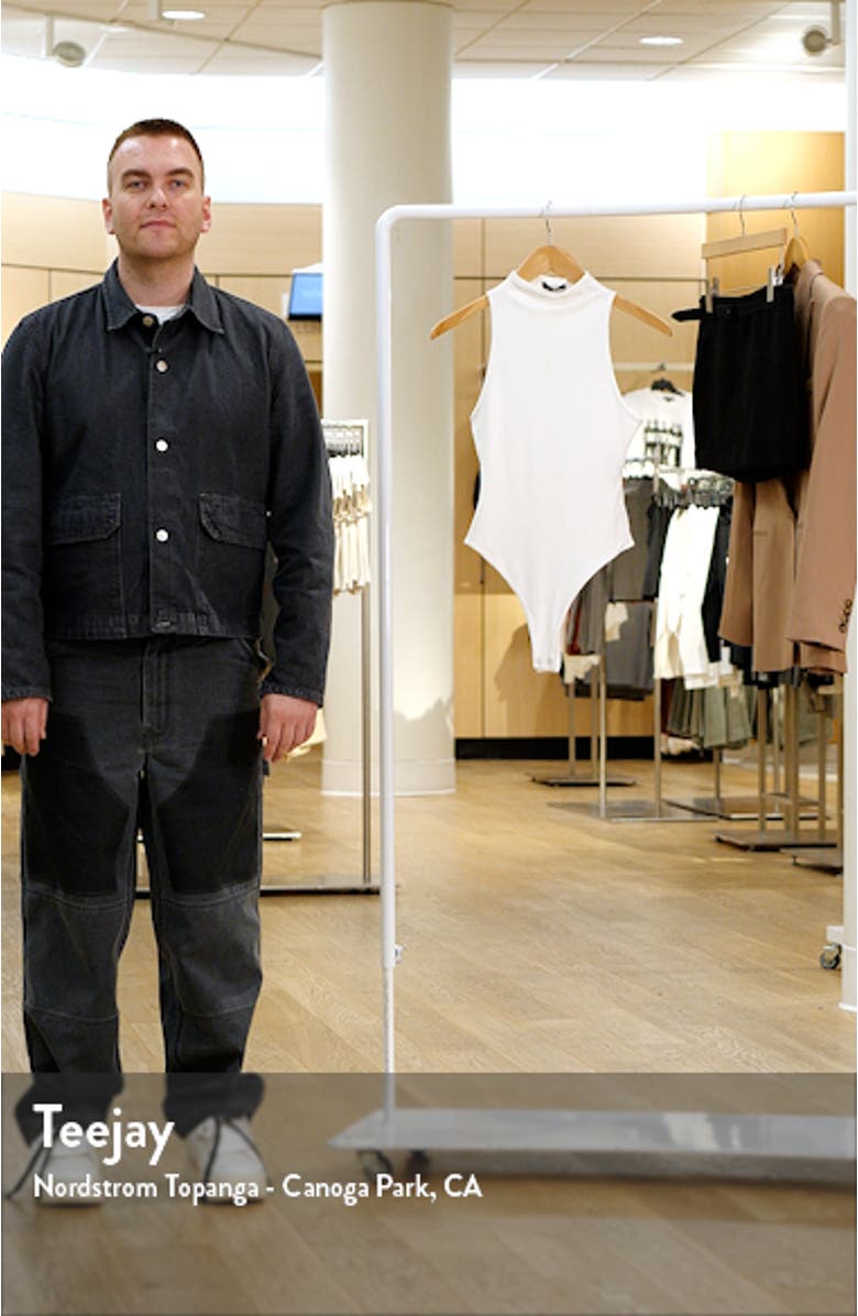 x BARE Sleeveless Thong Bodysuit, sales video thumbnail