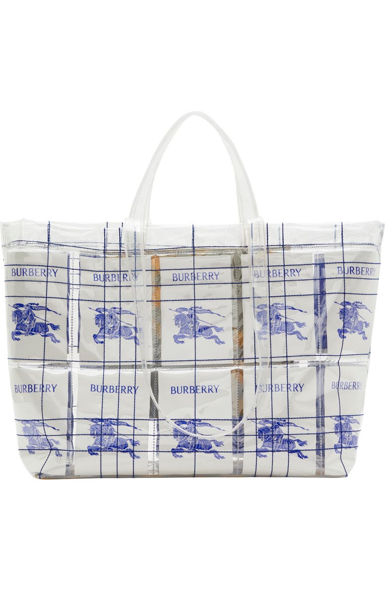 Burberry Equestrian Knight Tote, Main, color,