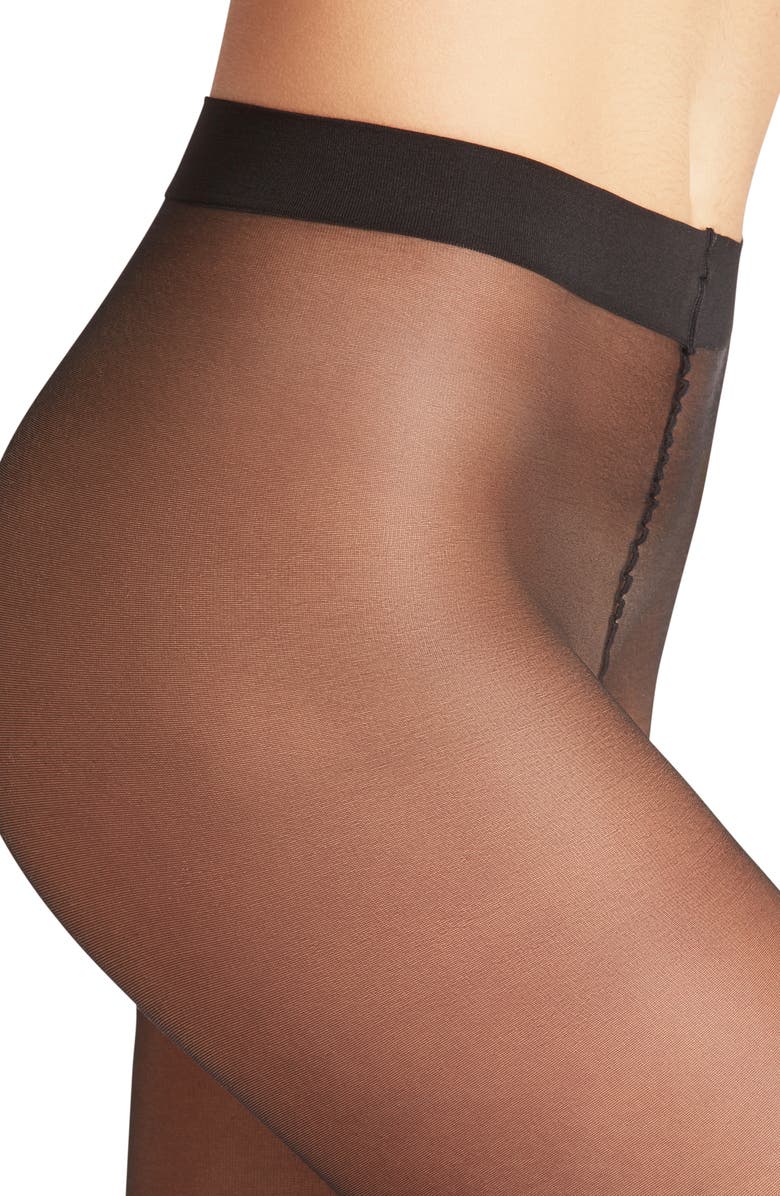 Falke Pure Matte 20 Denier Sheer Tghts, Alternate, color, Black