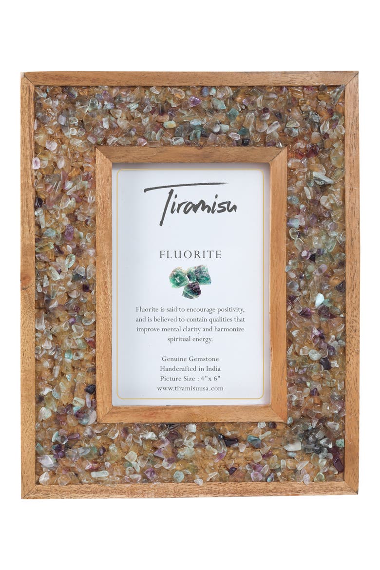 Gemstone Picture Frame, Alternate, color, BEIGE MULTI