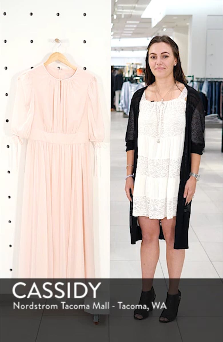 Louise Mini Dot Flared Dress, sales video thumbnail