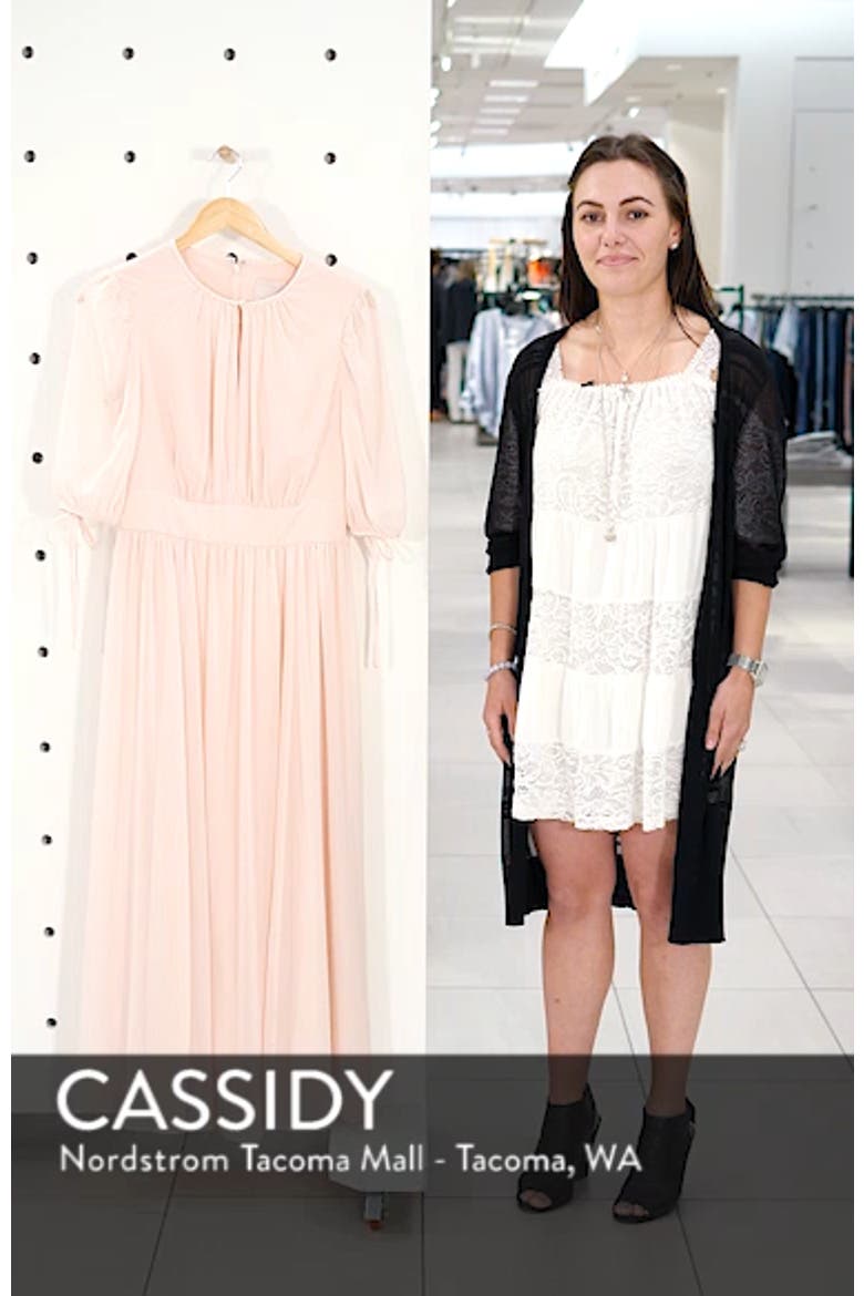 Louise Mini Dot Flared Dress video