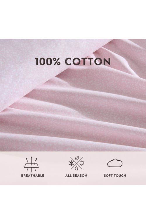 Laura Ashley Victorian Scroll 200-thread Count Cotton Percale Sheet Set