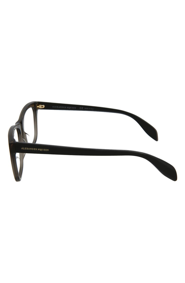 McQueen Alexander McQueen 55mm Core Optical Frames, Alternate, color, 