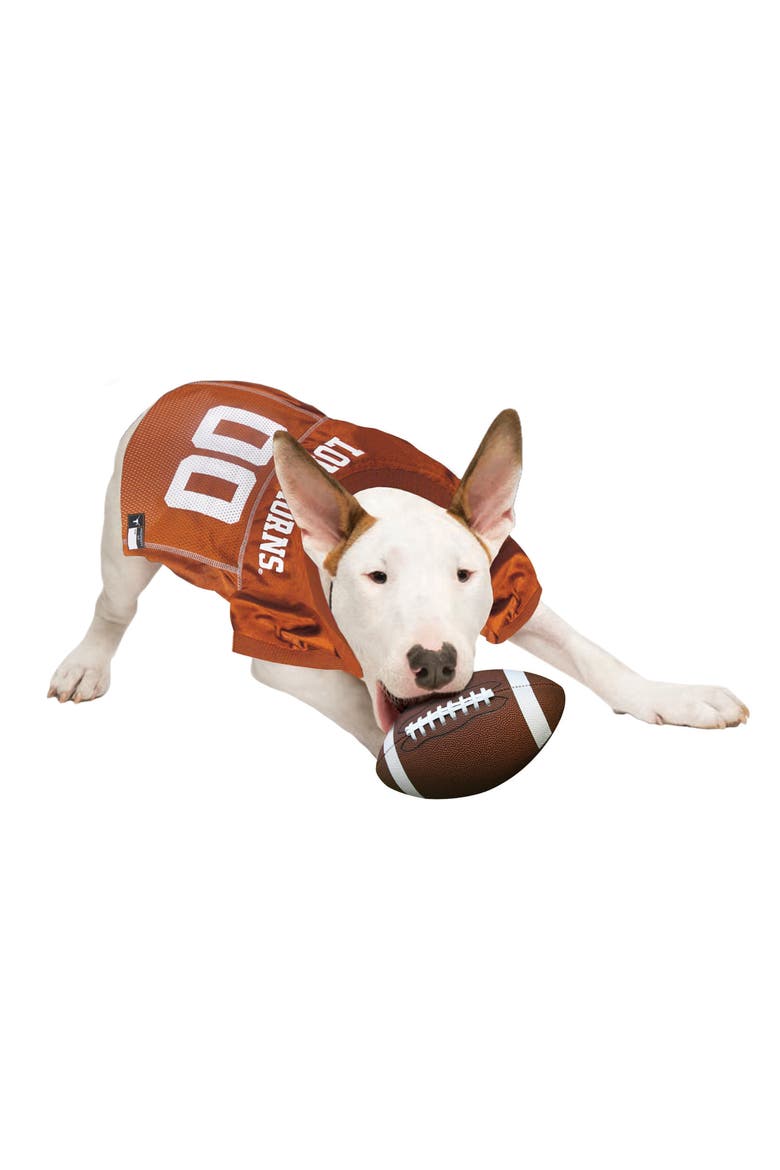 Texas Longhorns Basketball Mesh Dog Jersey, Alternate, color, ORANGE