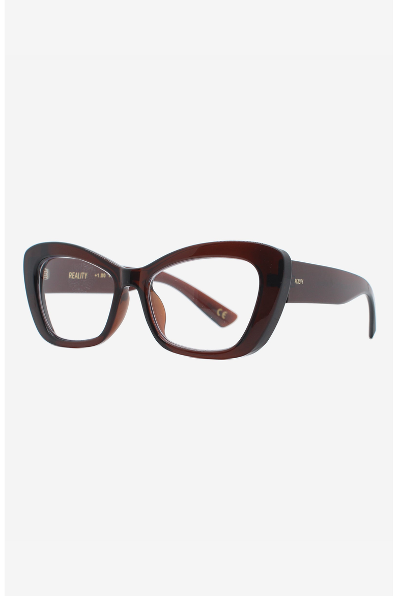 Absolutely Flawless Reader Glasses, Alternate, color, Mocca