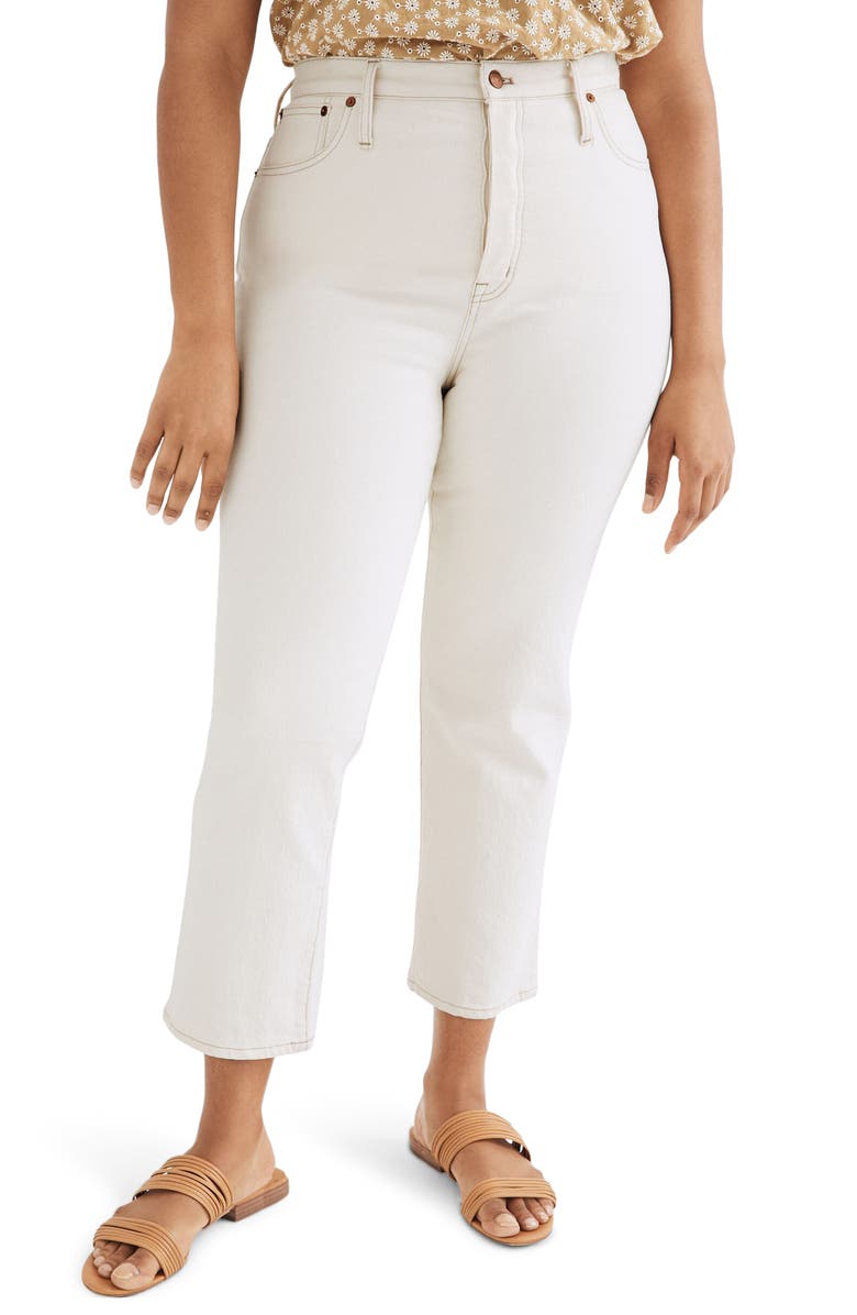 Madewell Slim Demi-Boot Ankle Jeans, Alternate, color, 