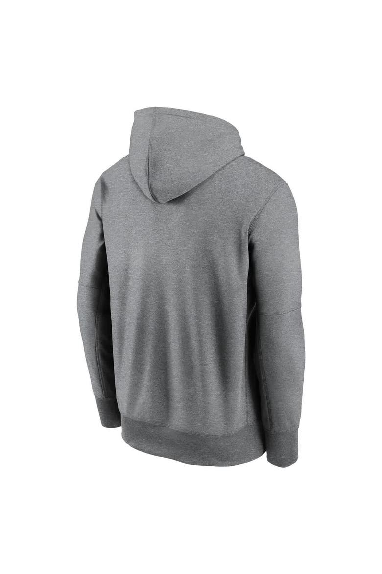 Men's Nike Heather Gray New York Jets Performance Fleece Pullover Hoodie, Alternate, color, Heather Gray