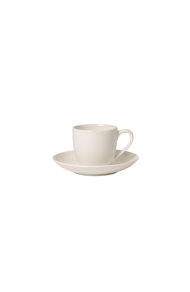 Villeroy 
Boch For Me Espresso Cup 
Saucer  Set of 2, Main, color, White