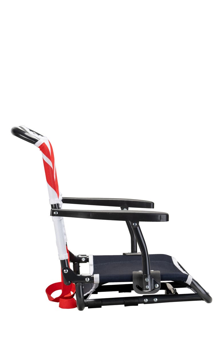 GCI Big Comfort Stadium Chair With Armrests, Alternate, color, Indigo/White/Red