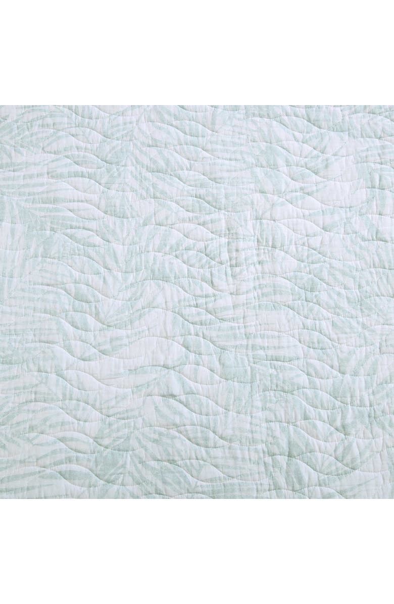 Tommy Bahama Palmday Cotton Quilt & Sham Set, Alternate, color, Surf Spray