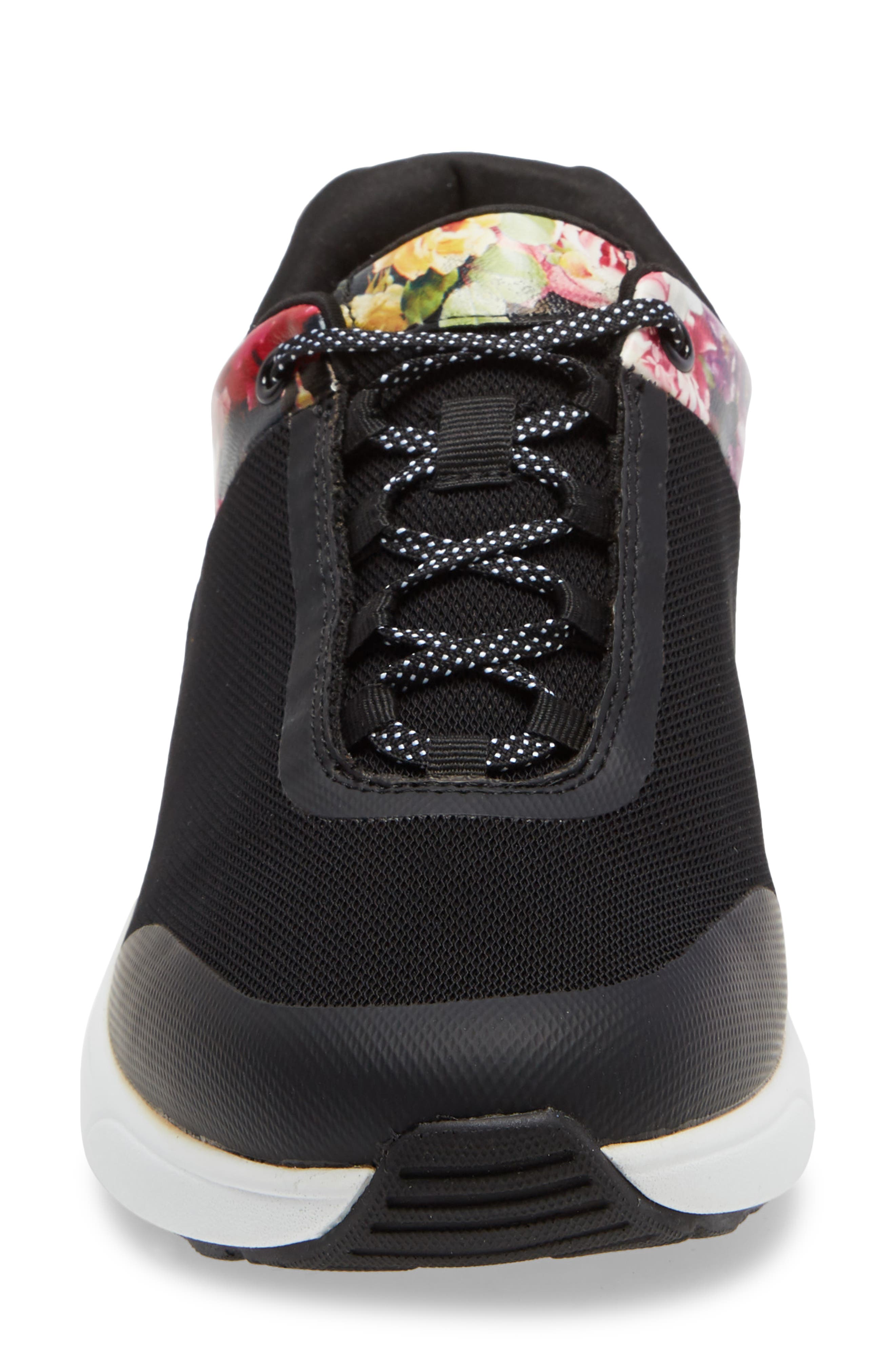 Jaunt Knit Sneaker, Alternate, color, DECORUM LEATHER