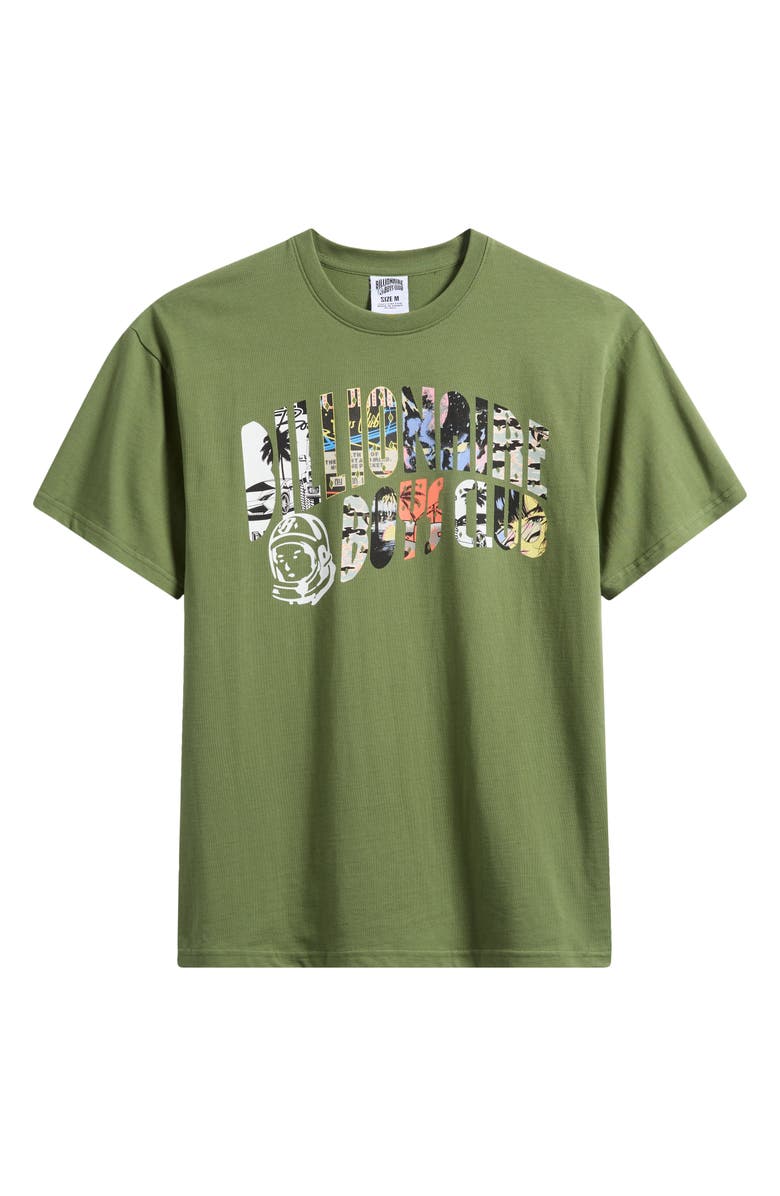 Billionaire Boys Club Multiverse Graphic T-Shirt, Alternate, color, Vineyard Green