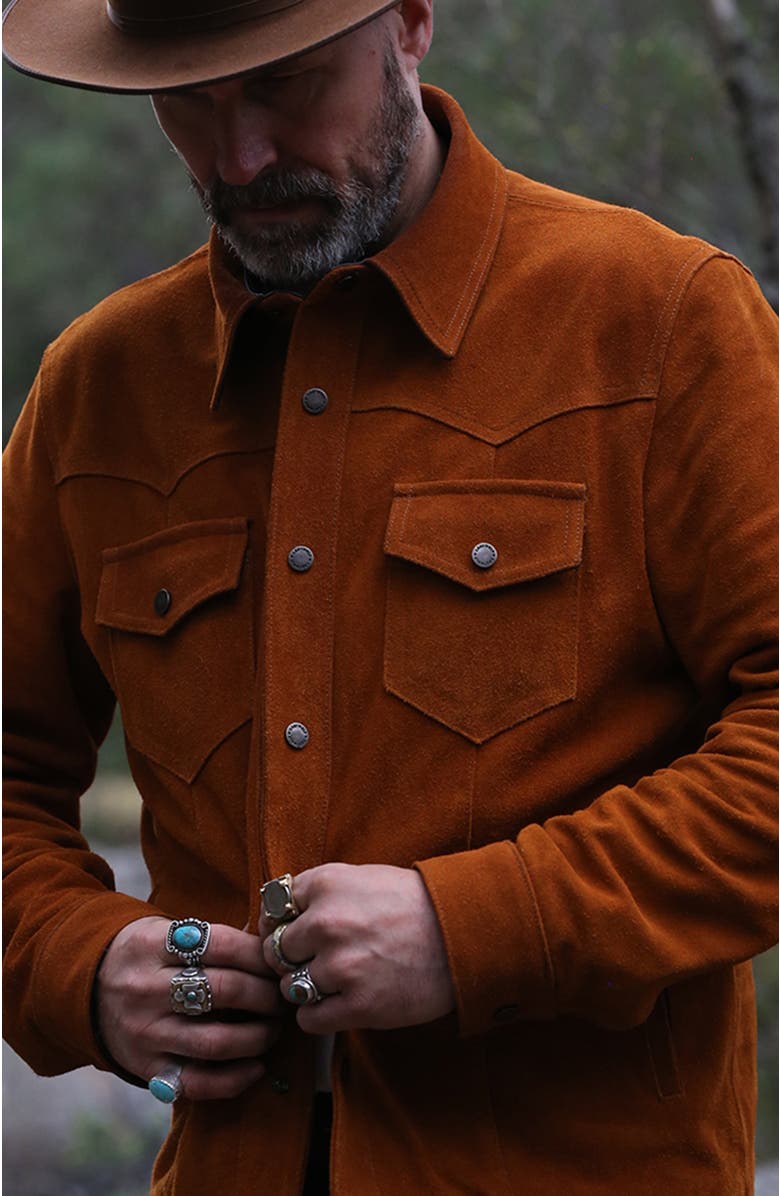 Last Wolf SEQUOIA TRUCKER  JACKET, Alternate, color, Gold
