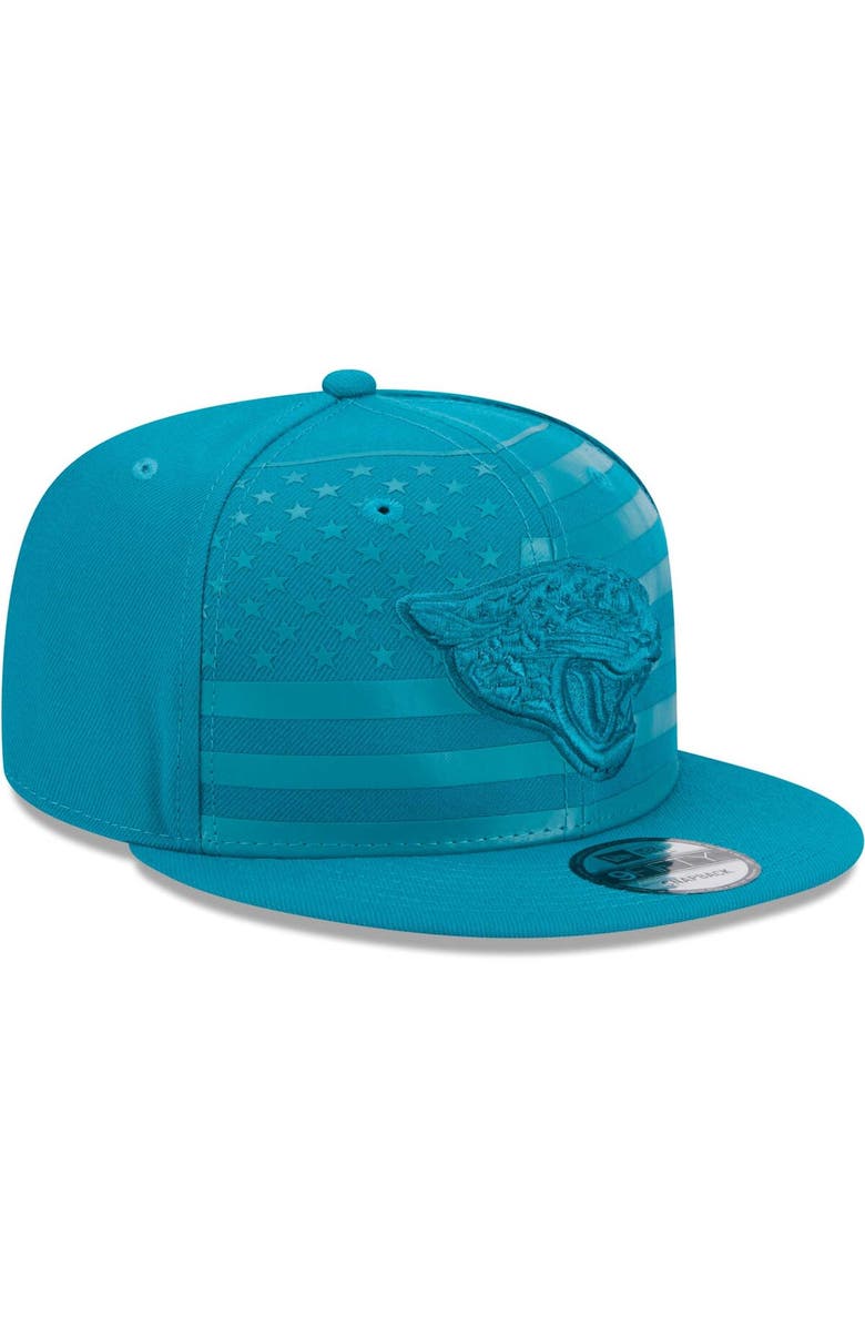 New Era Men's New Era Teal Jacksonville Jaguars Independent 9FIFTY Snapback Hat, Alternate, color, Teal