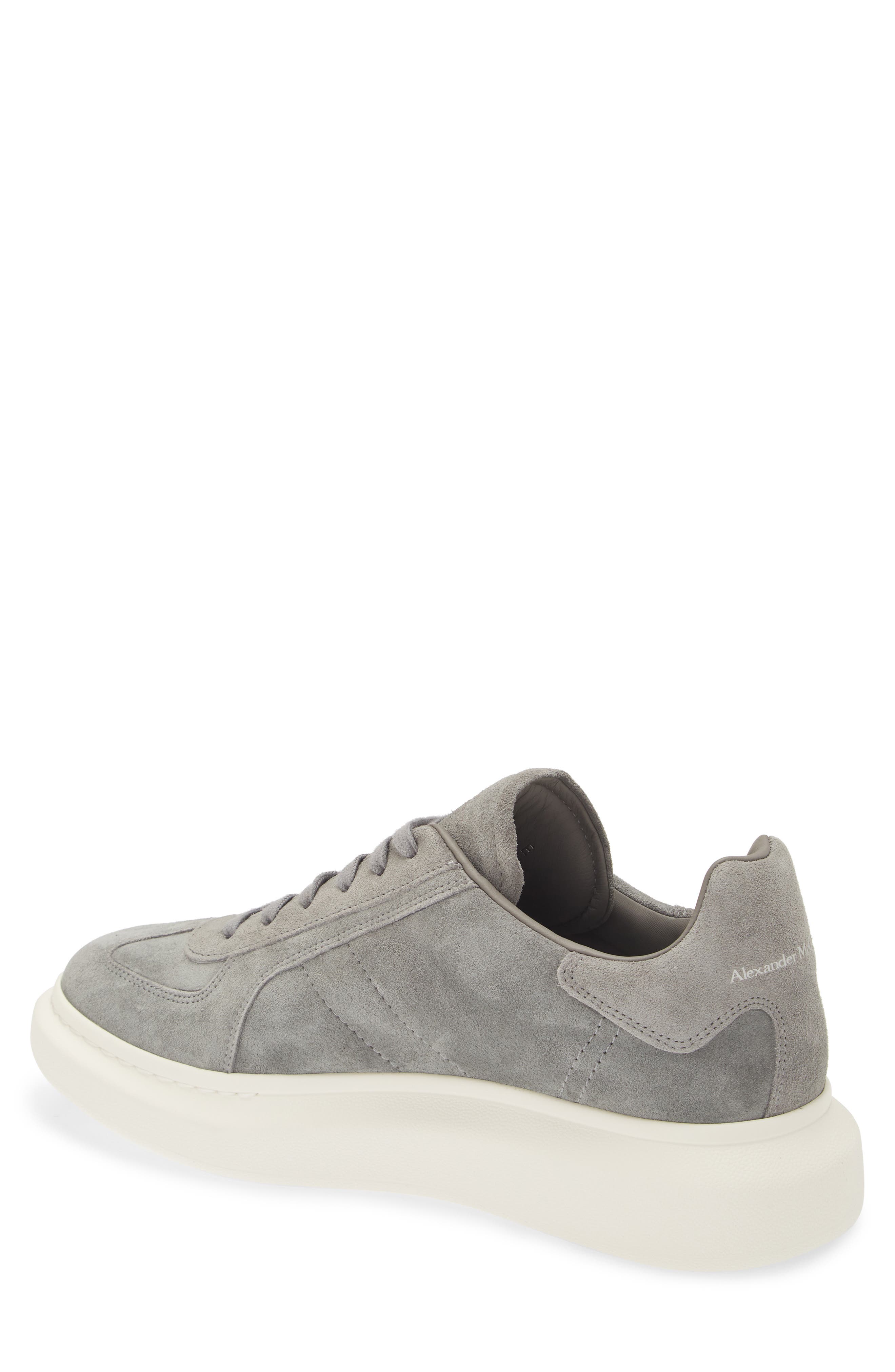McQueen Oversize Retro Sneaker, Alternate, color, 1211 Cement