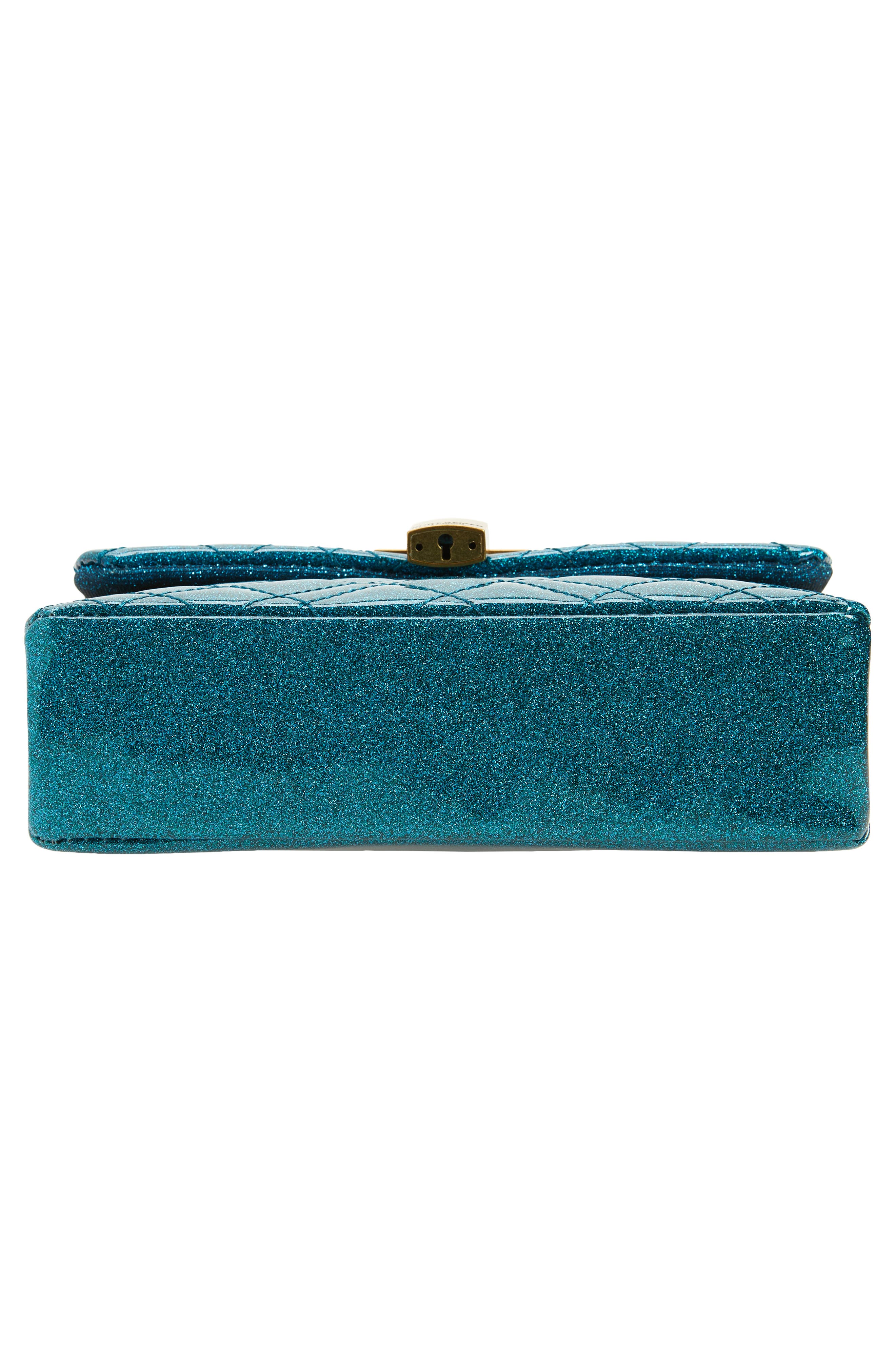 Kurt Geiger London Mini Brixton Glitter Shoulder Bag, Alternate, color, 