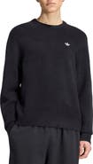 adidas Trefoil Embroidered Crewneck Sweater