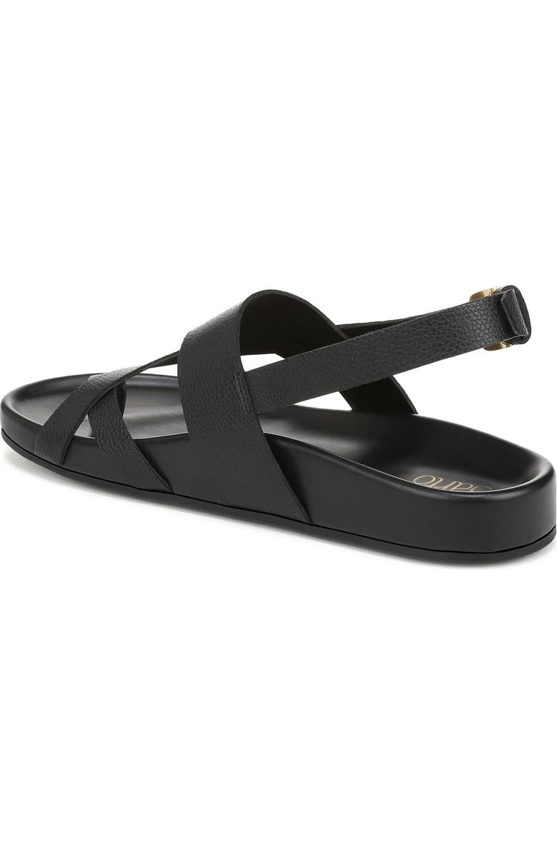 Franco Sarto Beryl Toe Loop Slingback Sandal, Alternate, color, Black