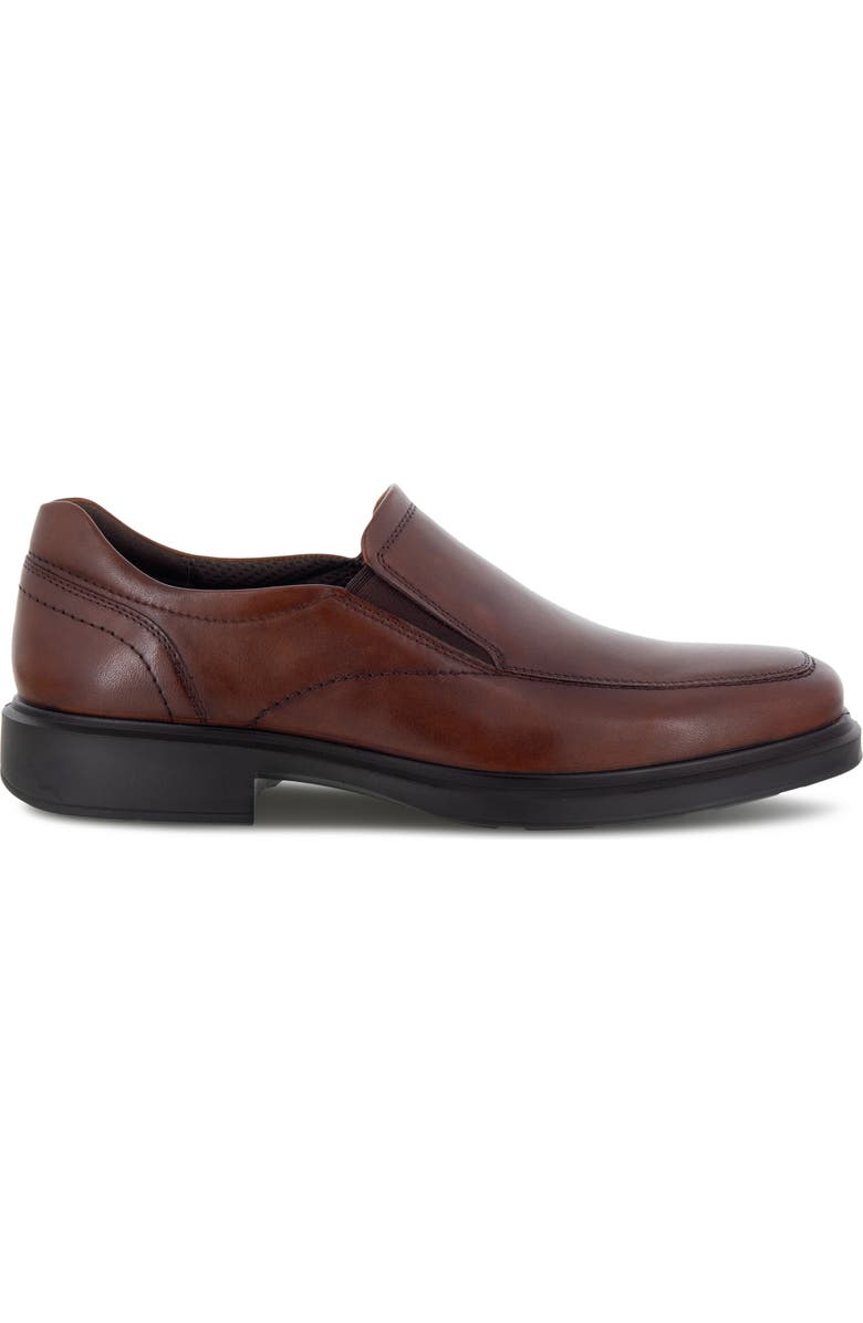 ECCO Helsinki 2.0 Apron Toe Leather Slip-On, Alternate, color, Cognac