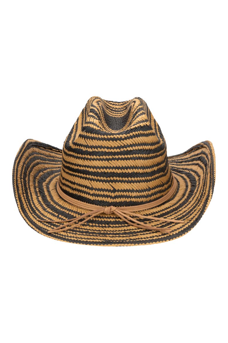 Cattleman's Crease Cowboy Hat, Main, color, BLACK