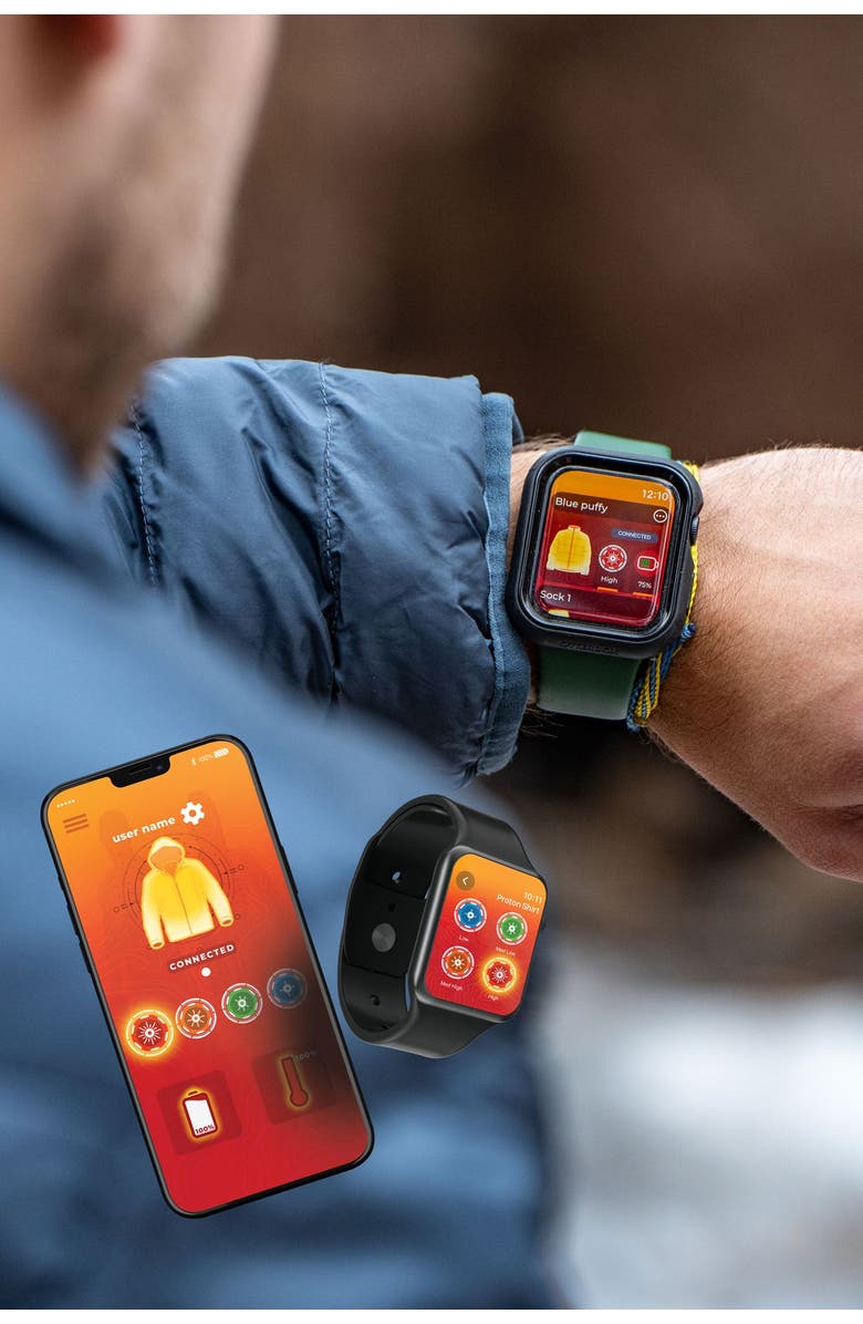 Mobile Warming Backcountry Xtera Men's Heated Puffer Jacket, Alternate, color, Black