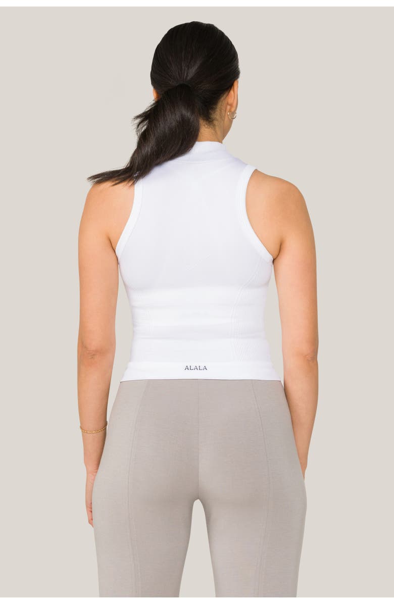 ALALA Barre Mock Tank, Alternate, color, White