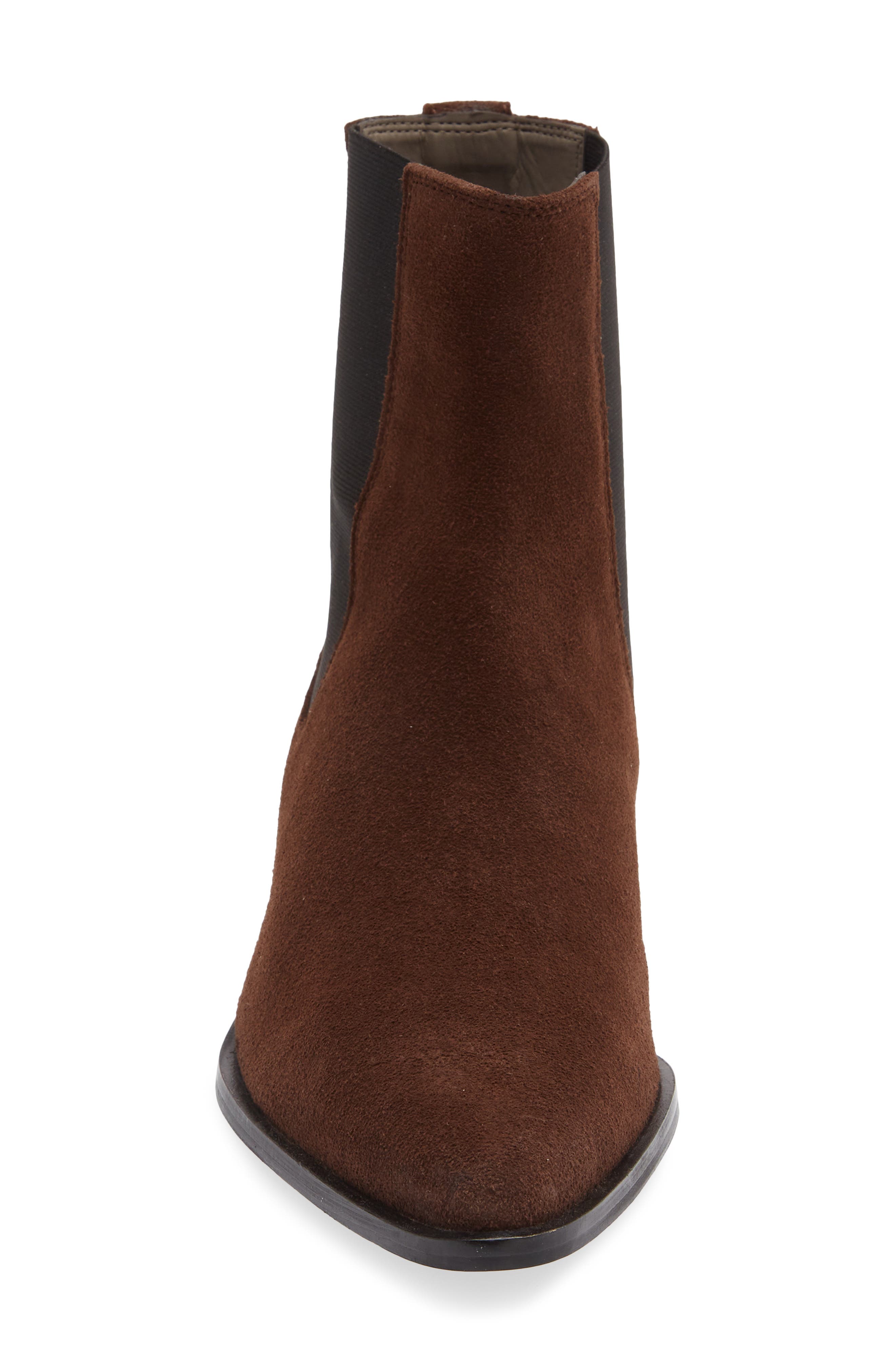 Folly Bootie, Alternate, color, DARK BROWN
