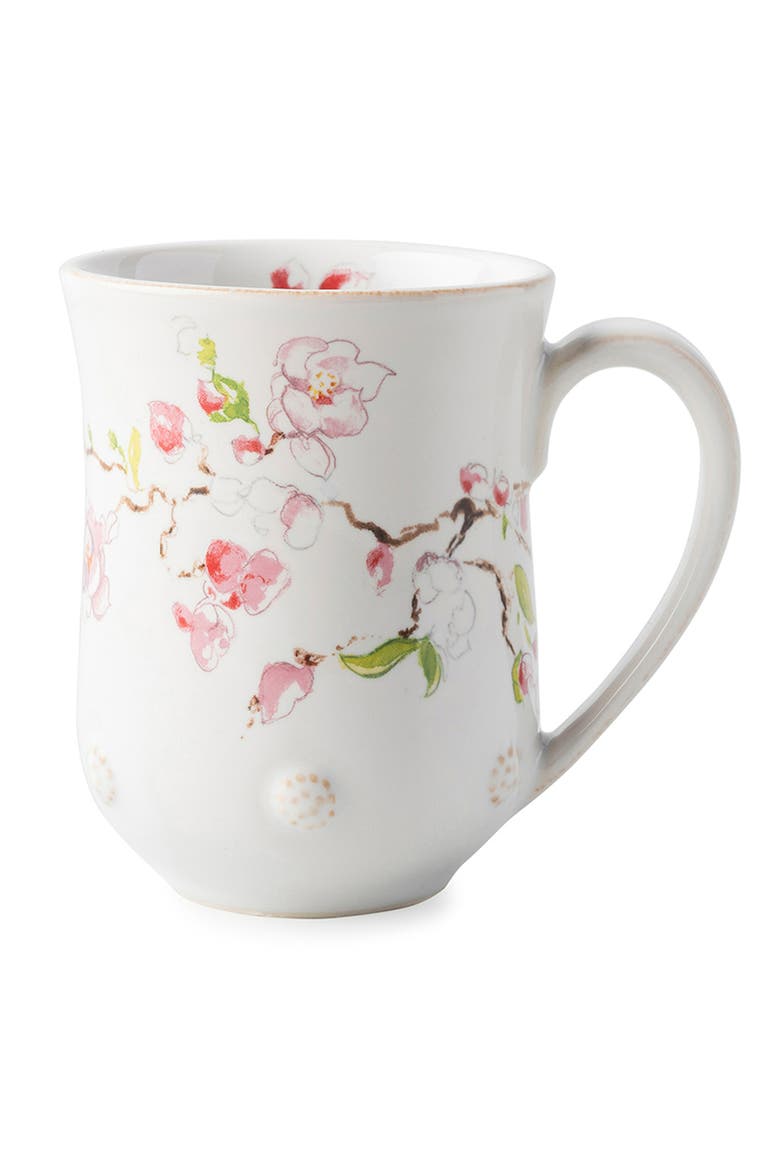 Floral Sketch 16-Piece Ceramic Dinnerware Set, Alternate, color, CHERRY