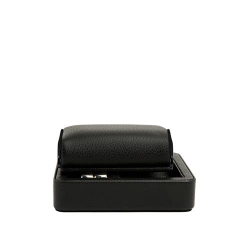 Wolf Roadster Single Travel Watch Stand In Black