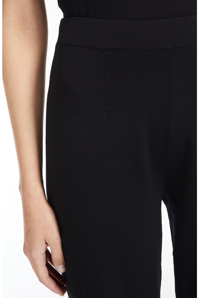 Grembo Crop Knit Pants, Alternate, color, BLACK