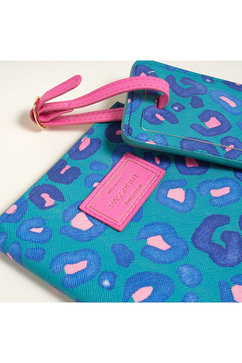 Meilin Travel Set 8.5" Travel Essential, Alternate, color, Blue - Pink