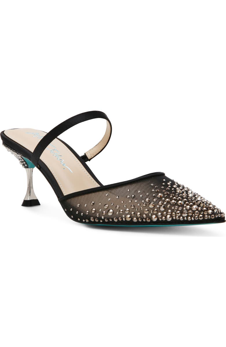 Betsey Johnson Tomy Mary Jane Pointed Toe Mule, Main, color,