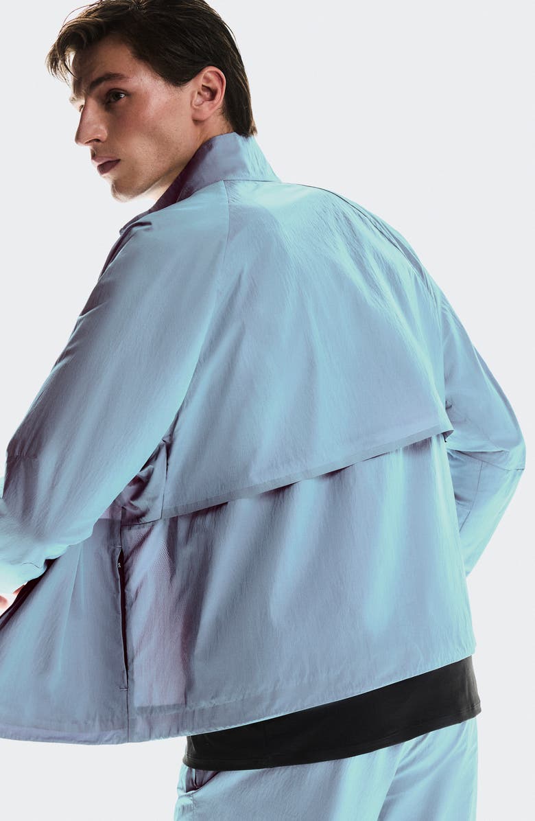 On Court Water Repellent Track Jacket, Alternate, color, Geyser