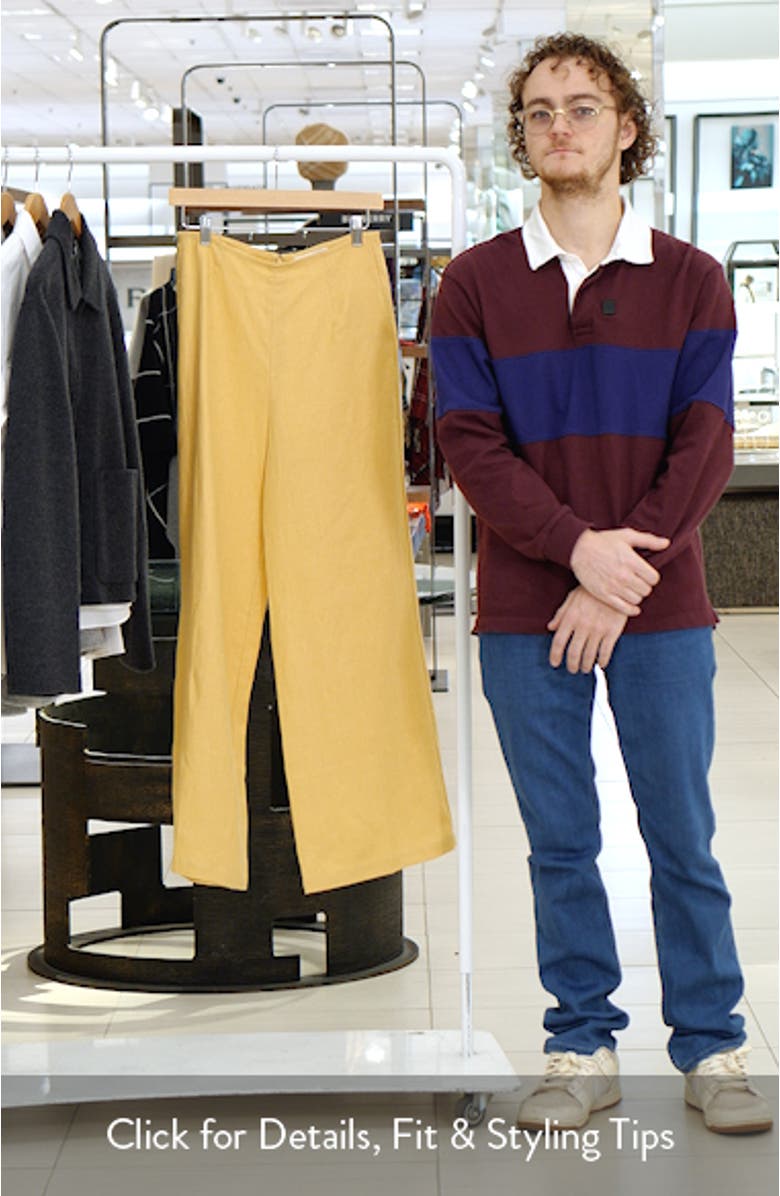 Syna Wide Leg Linen Pants, sales video thumbnail