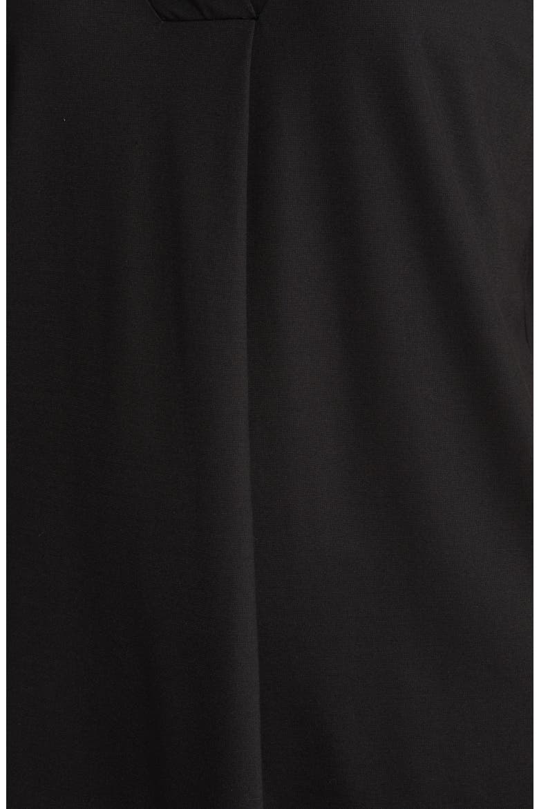 Harmony Pleat Neck Shell, Alternate, color, ANNE BLACK