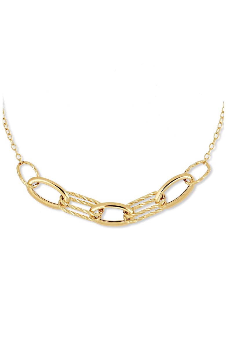14K Yellow Gold Oval Link Bracelet, Alternate, color, 14K YELLOW GOLD