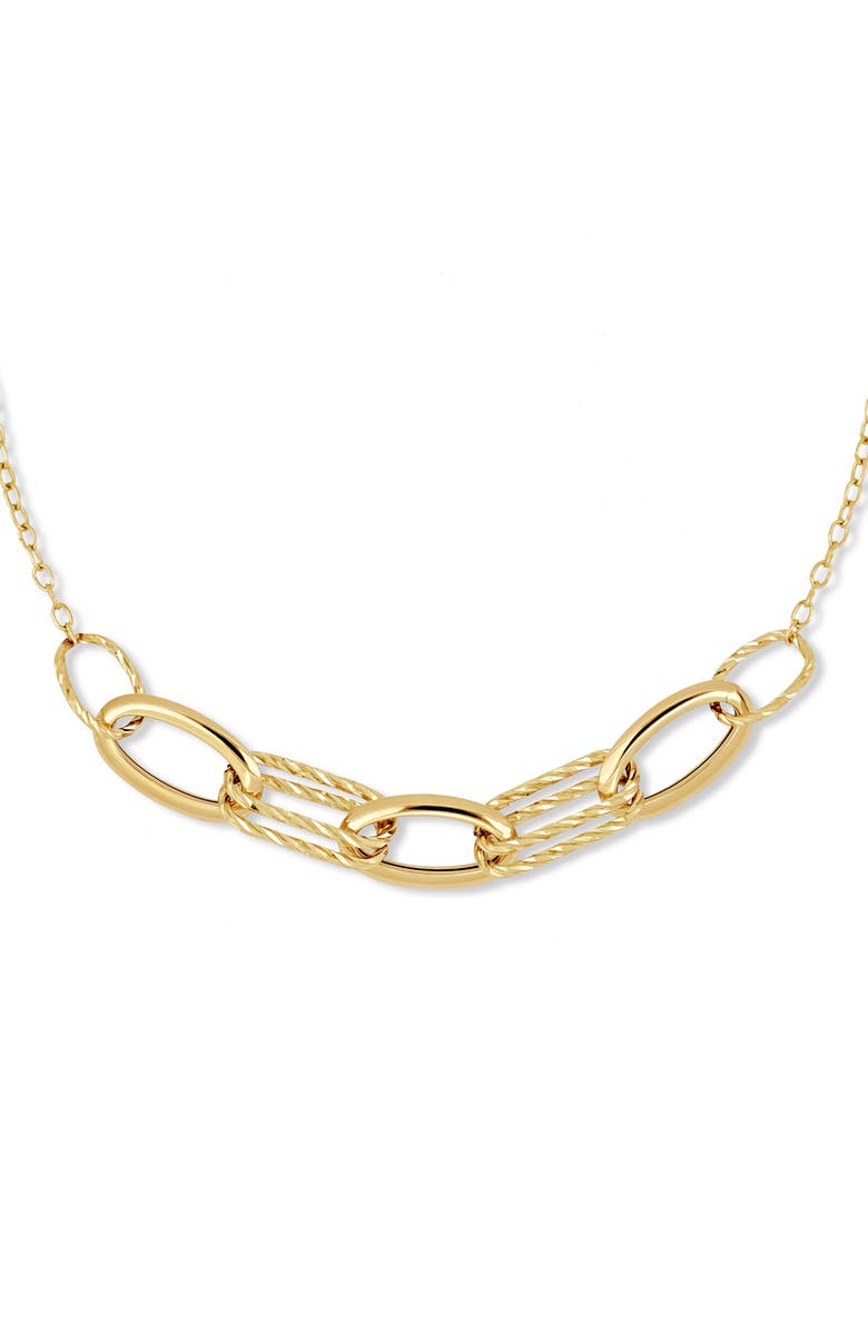 Bony Levy 14K Yellow Gold Oval Link Bracelet, Alternate, color, 14K Yellow Gold