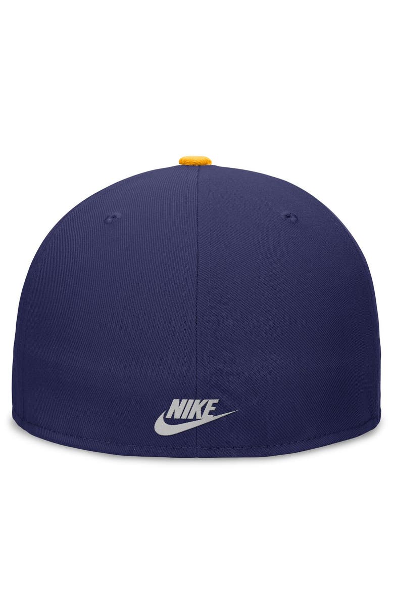 Nike Men's Nike Royal/Gold Seattle Mariners Rewind Cooperstown True Performance Fitted Hat, Alternate, color, 