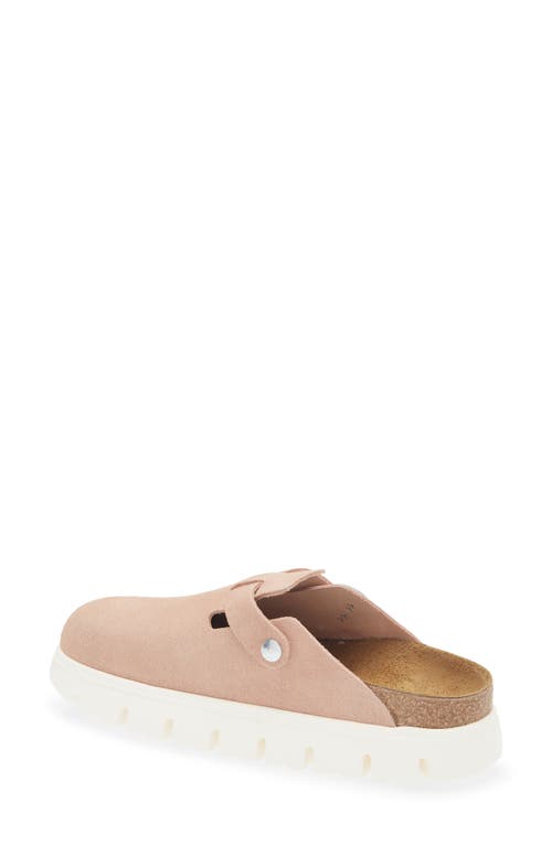 Birkenstock Papillio By Boston Chunky Platform Clog In Light Rose