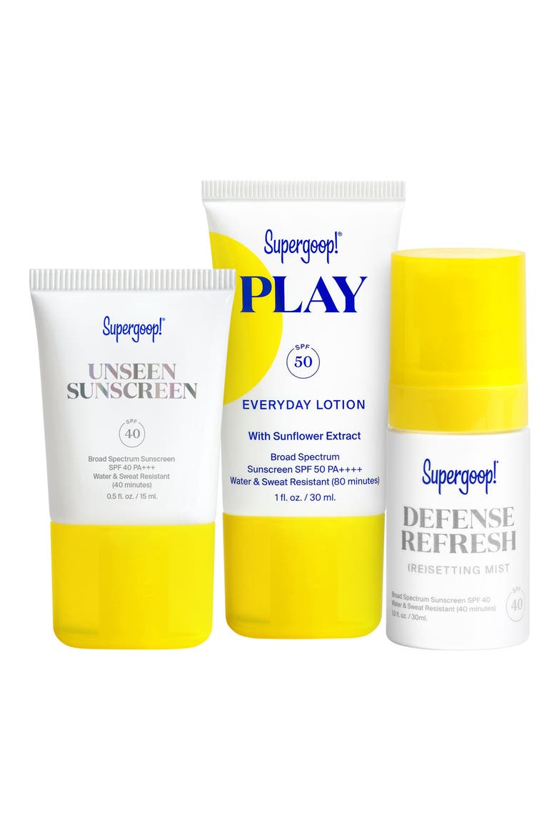 Supergoop! SPF From Head-to-Toe Sunscreen Set, Alternate, color, NO COLOR